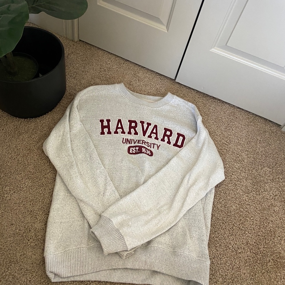 Oversized Harvard hoodie